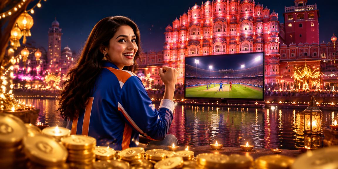 Cricket betting during Diwali festival in Jaipur